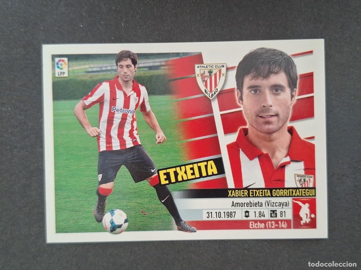 Cromos de f&uacute;tbol: L5 ETXEITA ATHLETIC CLUB DE BILBAO COLOCA LIGA ESTE 2013 2014 13 14 NUNCA PEGADO SIN PEGAR
