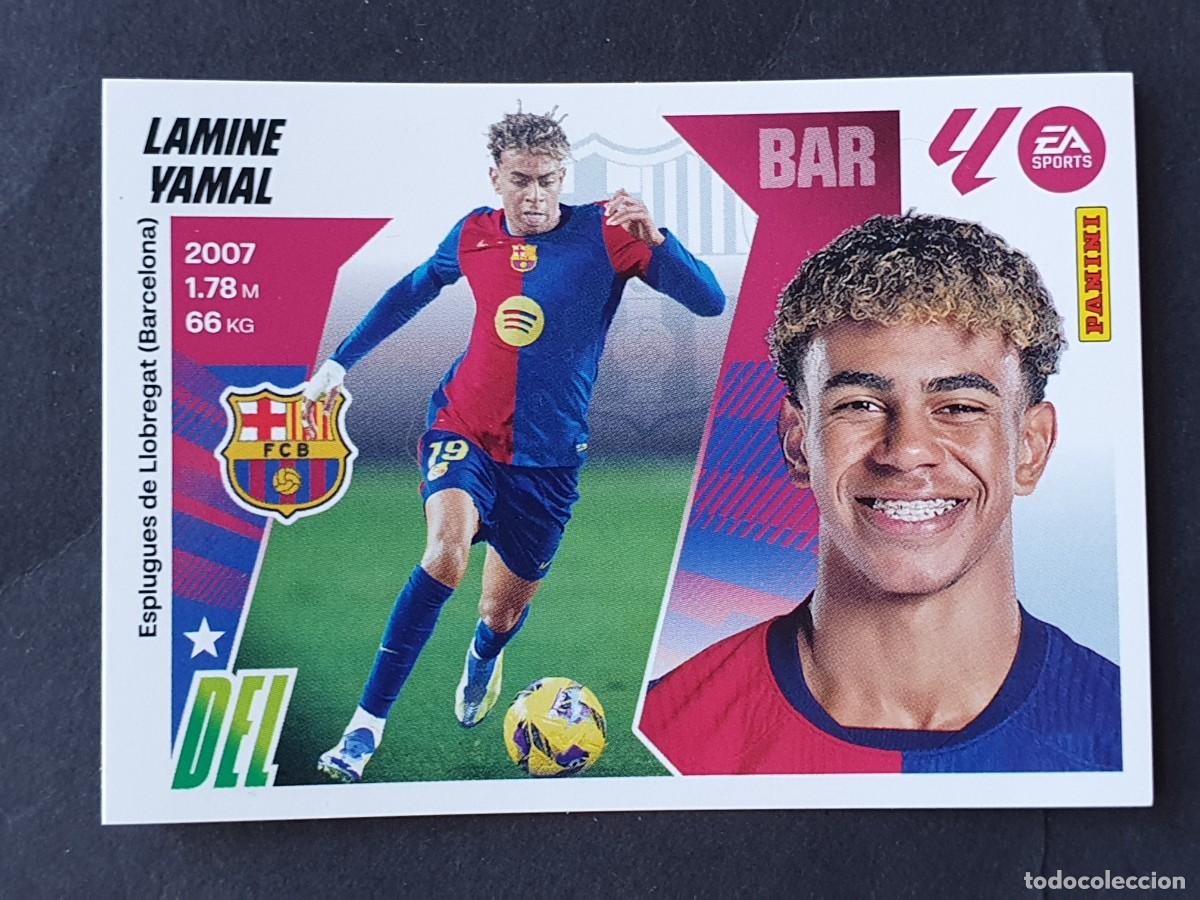 Cromos de f&uacute;tbol: #19 LAMINE YAMAL (FC Barcelona) - Panini ESTE La Liga 2025-26