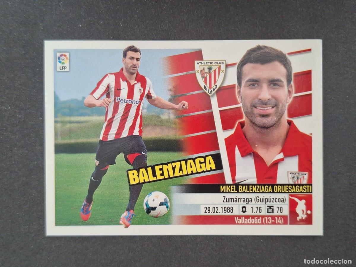 Cromos de f&uacute;tbol: L5 BALENZIAGA ATHLETIC CLUB DE BILBAO COLOCA LIGA ESTE 2013 2014 13 14 NUNCA PEGADO SIN PEGAR