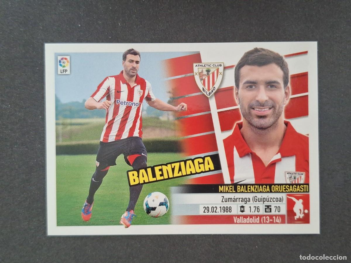 Cromos de f&uacute;tbol: L5 BALENZIAGA ATHLETIC CLUB DE BILBAO COLOCA LIGA ESTE 2013 2014 13 14 NUNCA PEGADO SIN PEGAR