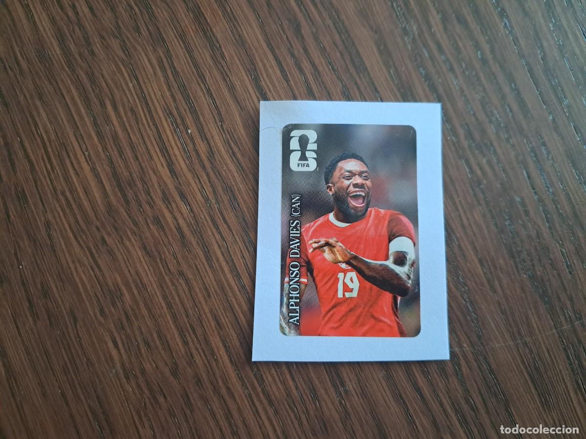 Cromos de f&uacute;tbol: ALPHONSO DAVIES (CANADA ). CROMO PANINI COCA-COLA MUNDIAL FIFA 2026.