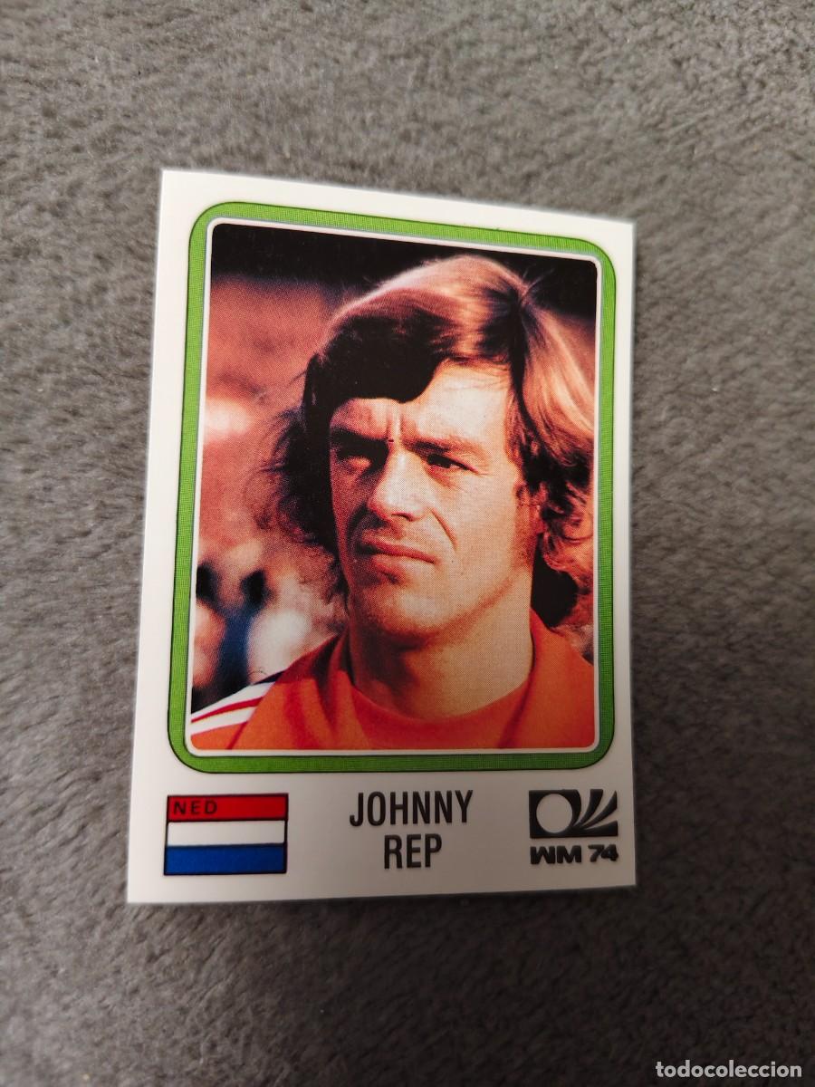 Cromos de f&uacute;tbol: 88 WORLD CUP STORY PANINI JOHNNY REP (HOLANDA) - MUNDIAL 1974 74 -- MUNDIAL SONRICS AAJ