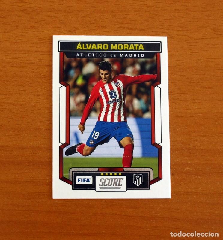 Cromos de f&uacute;tbol: Atl&eacute;tico de Madrid - N&ordm; 29 &Aacute;lvaro Morata - Panini 2023-2024-23-24 Score FIFA Soccer