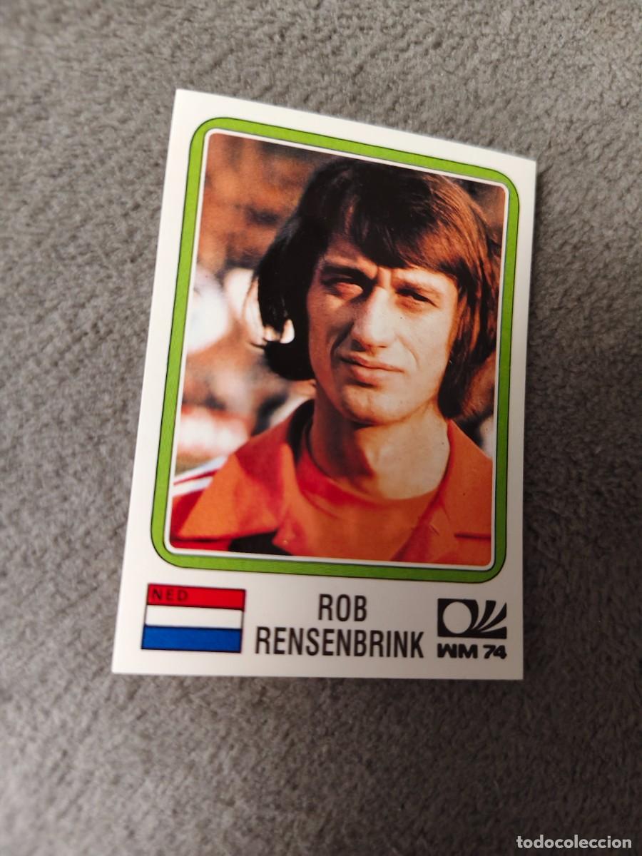 Cromos de f&uacute;tbol: 90 WORLD CUP STORY PANINI ROB RENSENBRINK (HOLANDA) - MUNDIAL 1974 74 -- MUNDIAL SONRICS AAJ