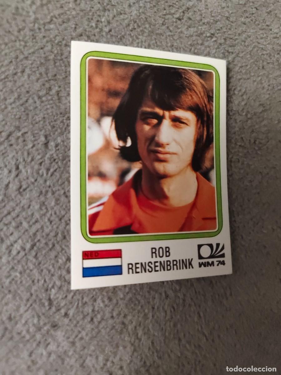 Cromos de f&uacute;tbol: 90 WORLD CUP STORY PANINI ROB RENSENBRINK (HOLANDA) - MUNDIAL 1974 74 -- MUNDIAL SONRICS AAJ