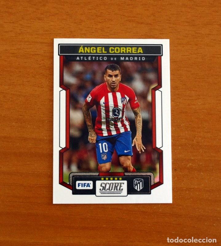 Cromos de f&uacute;tbol: Atl&eacute;tico de Madrid - N&ordm; 30 &Aacute;ngel Correa - Panini 2023-2024-23-24 Score FIFA Soccer