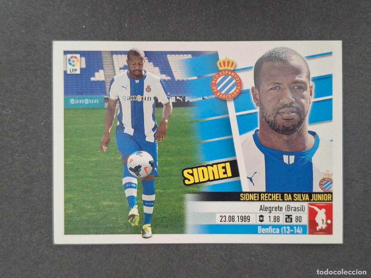 Cromos de f&uacute;tbol: L5 SIDNEI R. C. D. ESPA&Ntilde;OL COLOCA LIGA ESTE 2013 2014 13 14 NUNCA PEGADO SIN PEGAR