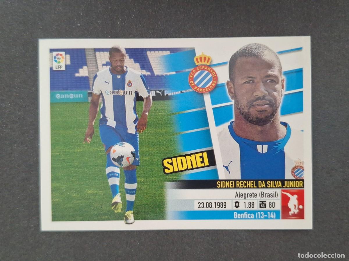 Cromos de f&uacute;tbol: L5 SIDNEI R. C. D. ESPA&Ntilde;OL COLOCA LIGA ESTE 2013 2014 13 14 NUNCA PEGADO SIN PEGAR