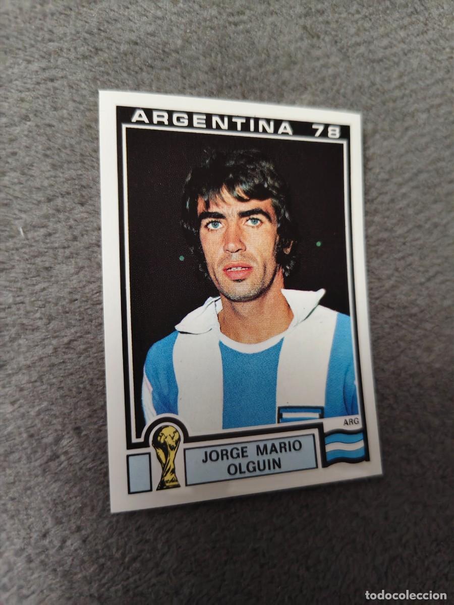 Cromos de f&uacute;tbol: 94 WORLD CUP STORY PANINI JORGE MARIO OLGUIN (ARGENTINA) - MUNDIAL 1978 78 -- MUNDIAL SONRICS AAJ