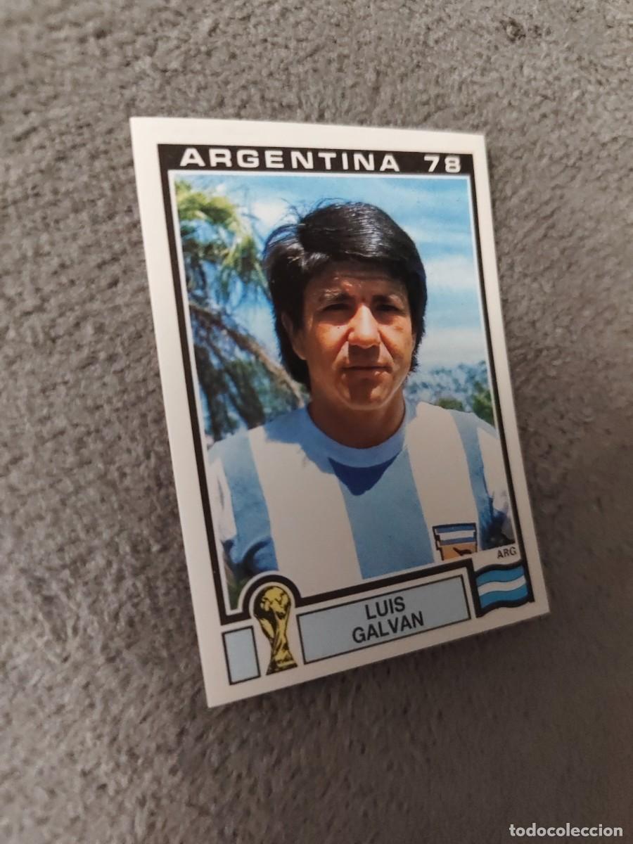 Cromos de Futebol: 96 WORLD CUP STORY PANINI LUIS GALVAN (ARGENTINA) - MUNDIAL 1978 78 -- MUNDIAL SONRICS AAJ