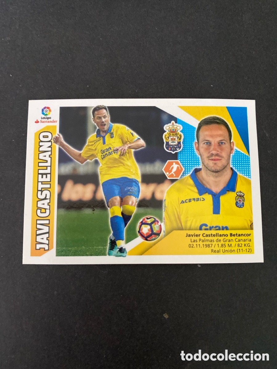 Cromos de Futebol: Cromo liga 17/18 UD Las Palmas N* 12 B