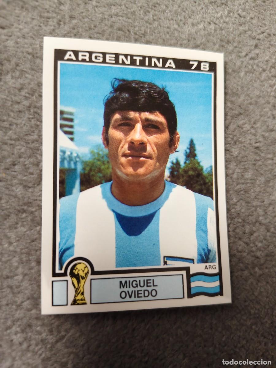 Cromos de Futebol: 98 WORLD CUP STORY PANINI MIGUEL OVIEDO (ARGENTINA) - MUNDIAL 1978 78 -- MUNDIAL SONRICS AAJ