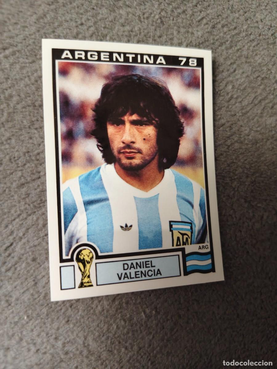 Cromos de f&uacute;tbol: 103 WORLD CUP STORY PANINI DANIEL VALENCIA (ARGENTINA) - MUNDIAL 1978 78 -- MUNDIAL SONRICS AAJ