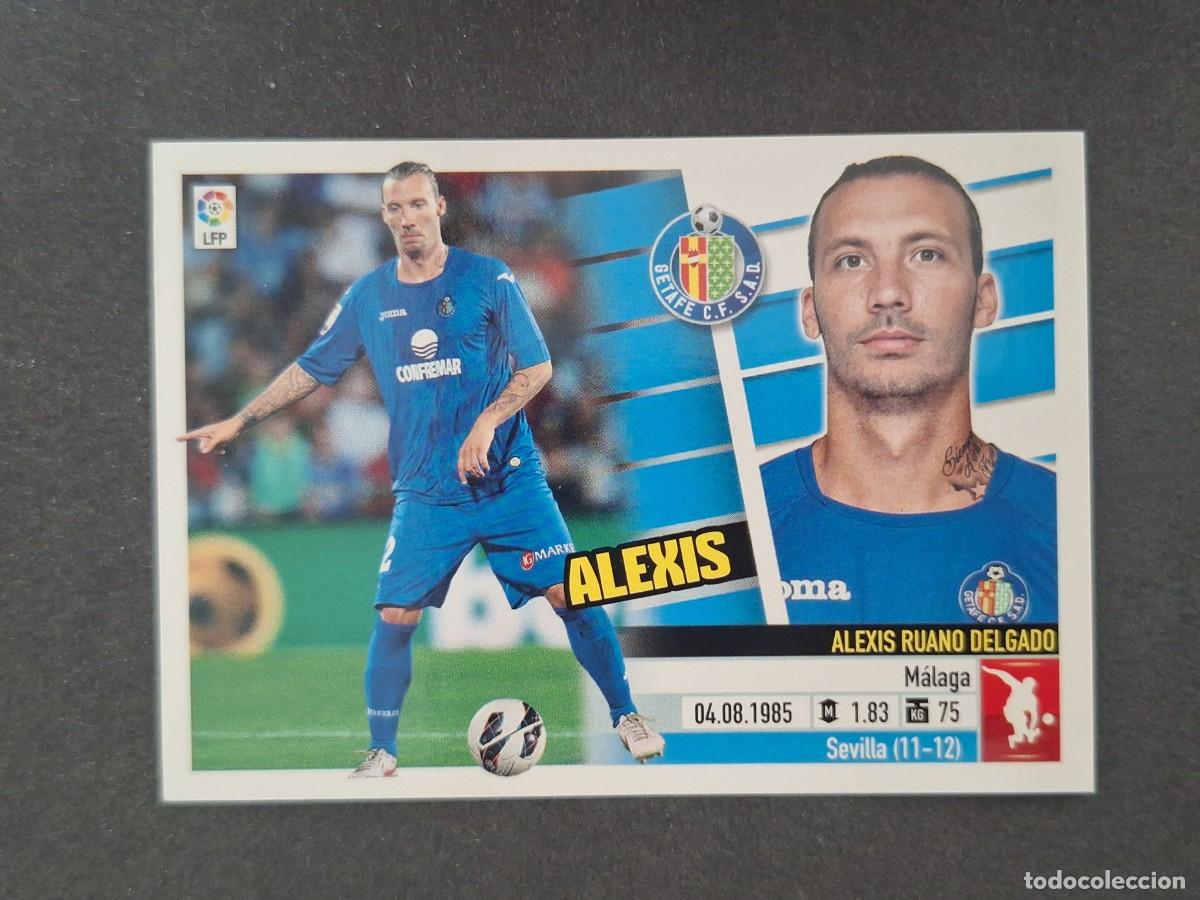 Cromos de f&uacute;tbol: L5 ALEXIS GETAFE C. F. COLOCA LIGA ESTE 2013 2014 13 14 NUNCA PEGADO SIN PEGAR