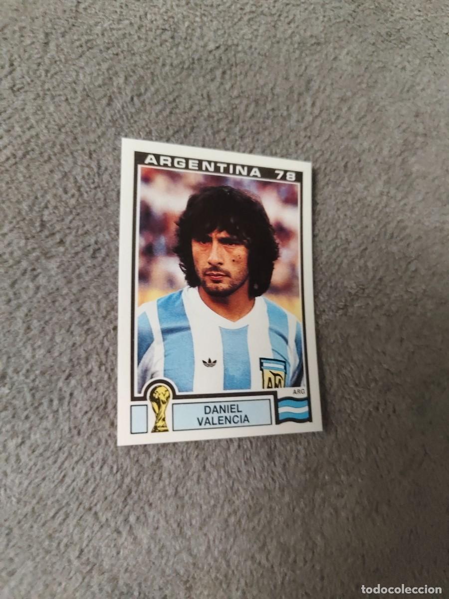 Cromos de f&uacute;tbol: 103 WORLD CUP STORY PANINI DANIEL VALENCIA (ARGENTINA) - MUNDIAL 1978 78 -- MUNDIAL SONRICS AAJ