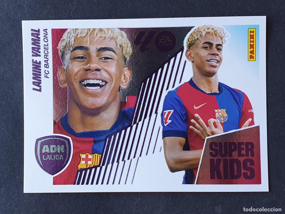 Cromos de f&uacute;tbol: ADN SUPER KIDS #14 LAMINE YAMAL (FC Barcelona) - Panini ESTE La Liga 2025-26iga 2025-26