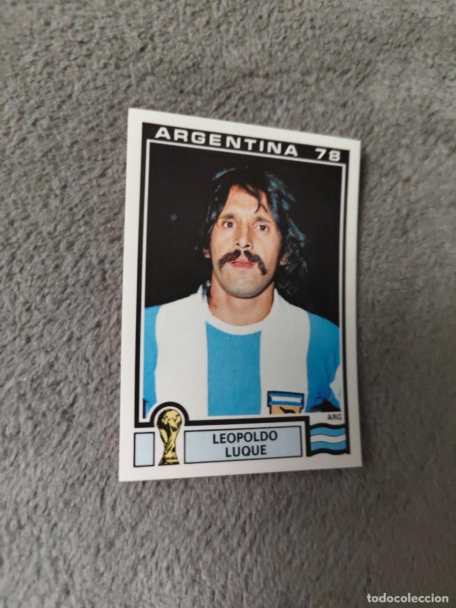 Cromos de f&uacute;tbol: 106 WORLD CUP STORY PANINI LEOPOLDO LUQUE (ARGENTINA) - MUNDIAL 1978 78 -- MUNDIAL SONRICS AAJ