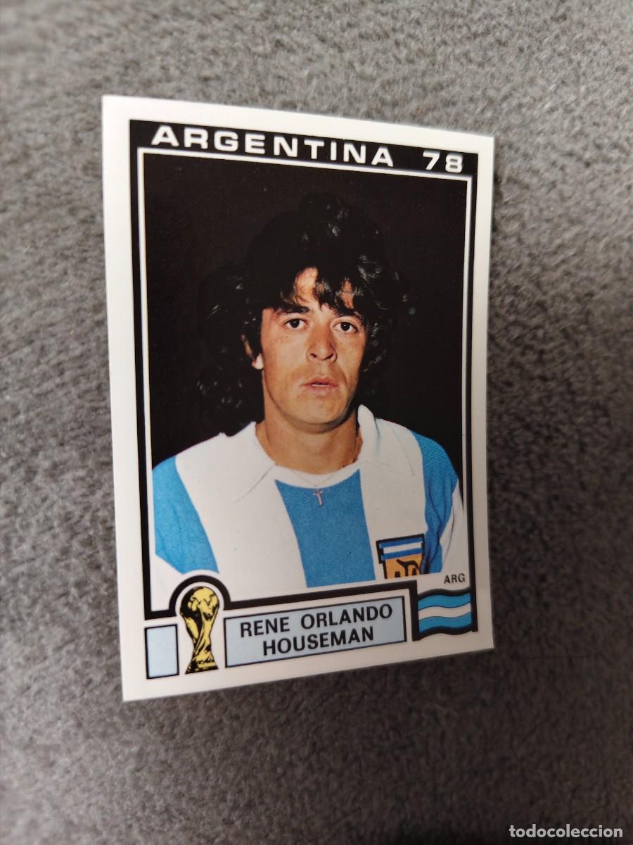Fu&szlig;ball-Sticker: 108 WORLD CUP STORY PANINI RENE ORLANDO HOUSEMAN (ARGENTINA) - MUNDIAL 1978 78 - MUNDIAL SONRICS AAJ