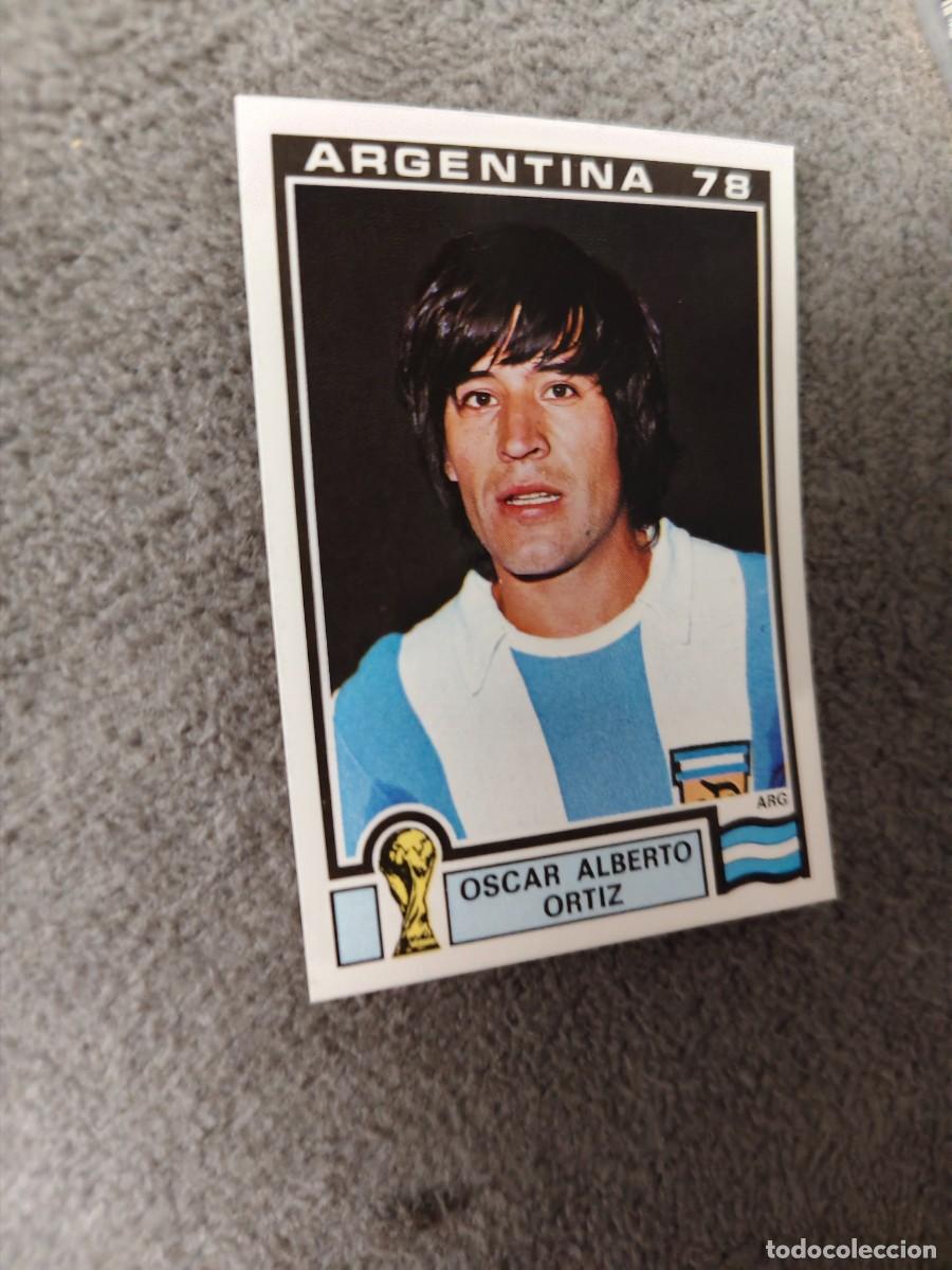Fu&szlig;ball-Sticker: 109 WORLD CUP STORY PANINI OSCAR ALBERTO ORTIZ (ARGENTINA) - MUNDIAL 1978 78 -- MUNDIAL SONRICS AAJ