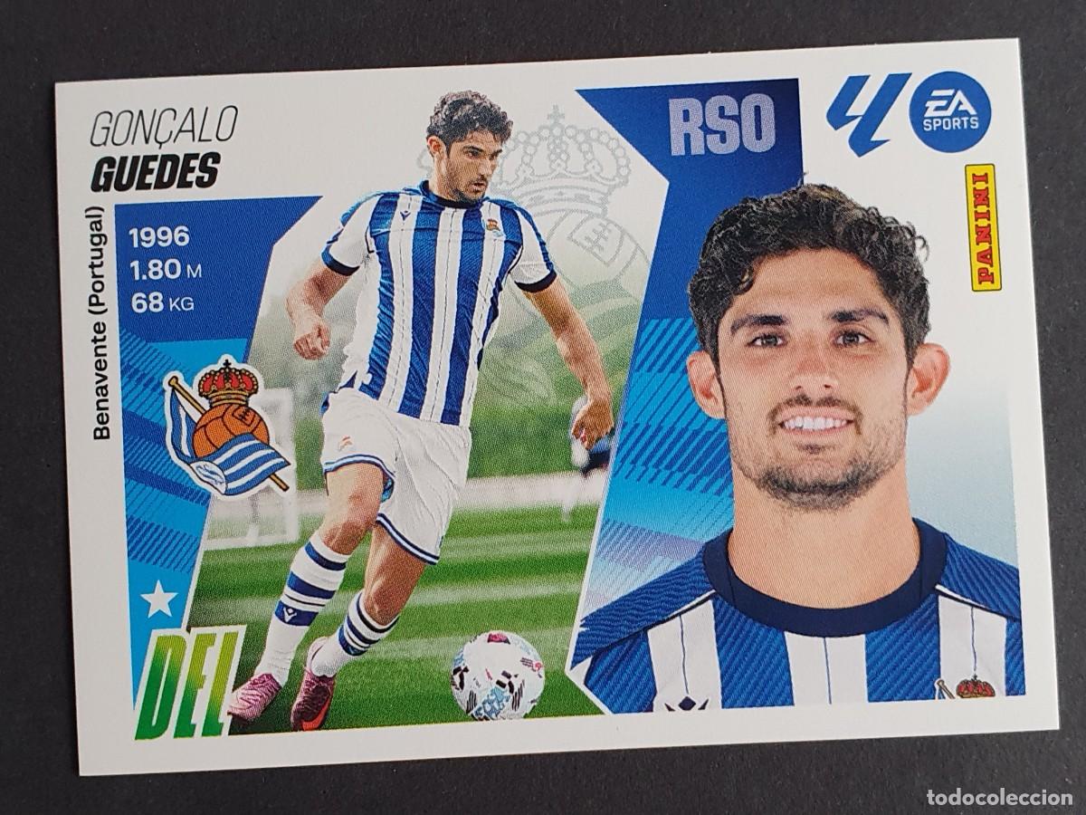 Fu&szlig;ball-Sticker: &Uacute;LTIMOS FICHAJES #36 GON&Ccedil;ALO GUEDES (Real Sociedad) - Panini ESTE La Liga 2025-26