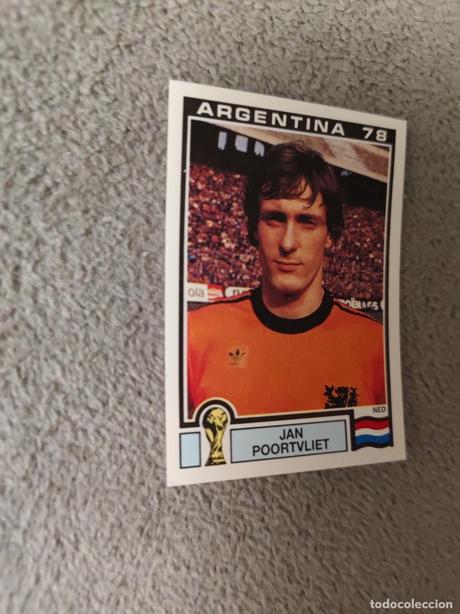 Fu&szlig;ball-Sticker: 113 WORLD CUP STORY PANINI JAN POORTVLIET (HOLANDA) - MUNDIAL 1978 78 -- MUNDIAL SONRICS AAJ