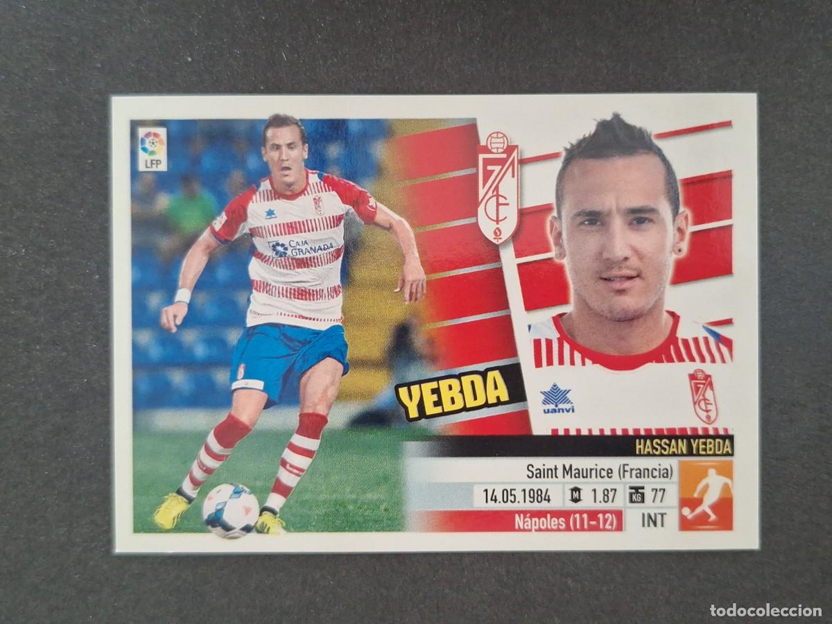 Fu&szlig;ball-Sticker: L5 YEBDA GRANADA C. F. COLOCA LIGA ESTE 2013 2014 13 14 NUNCA PEGADO SIN PEGAR