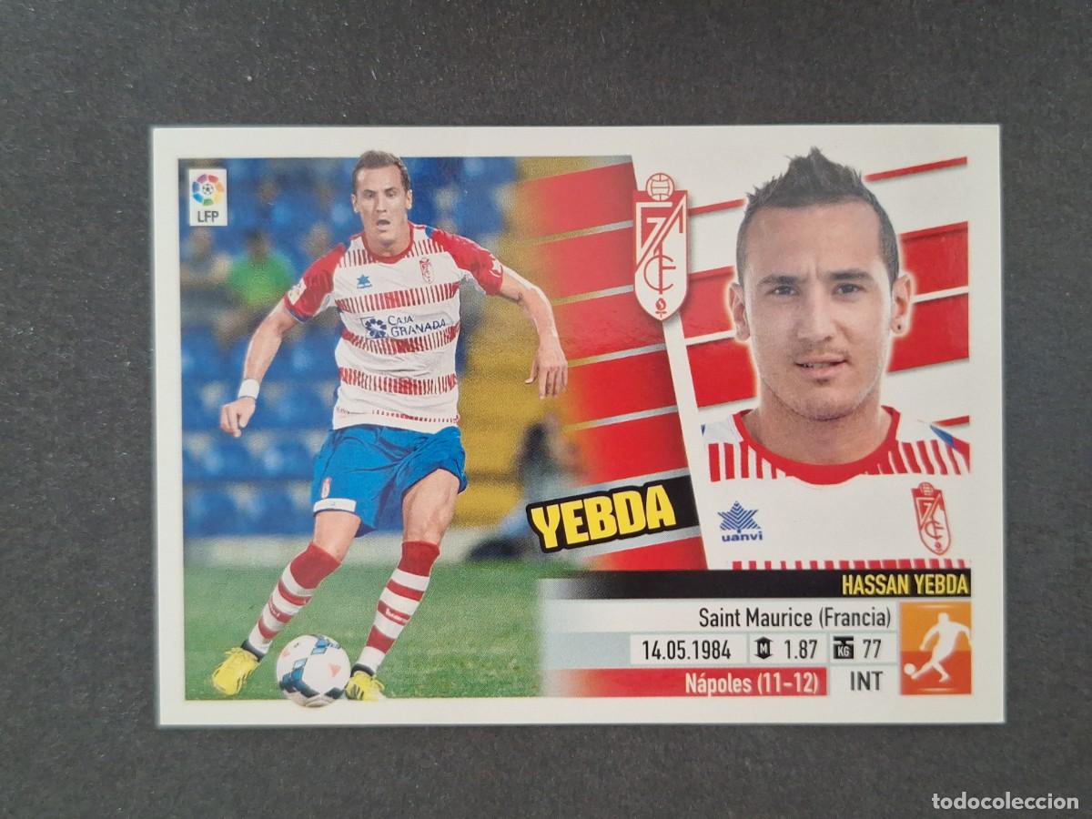 Figurine di Calcio: L5 YEBDA GRANADA C. F. COLOCA LIGA ESTE 2013 2014 13 14 NUNCA PEGADO SIN PEGAR