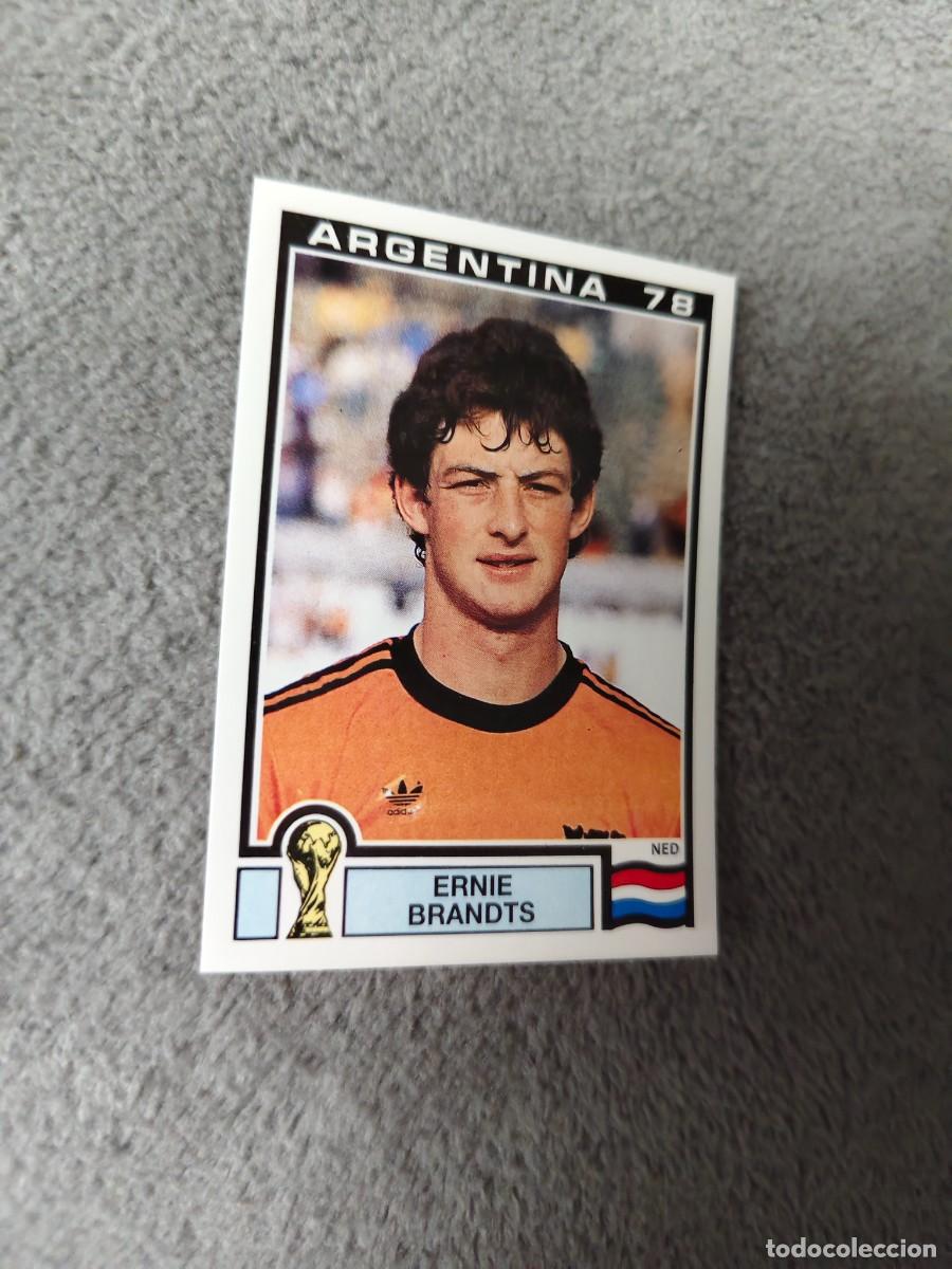 Figurine di Calcio: 114 WORLD CUP STORY PANINI ERNIE BRANDTS (HOLANDA) - MUNDIAL 1978 78 -- MUNDIAL SONRICS AAJ