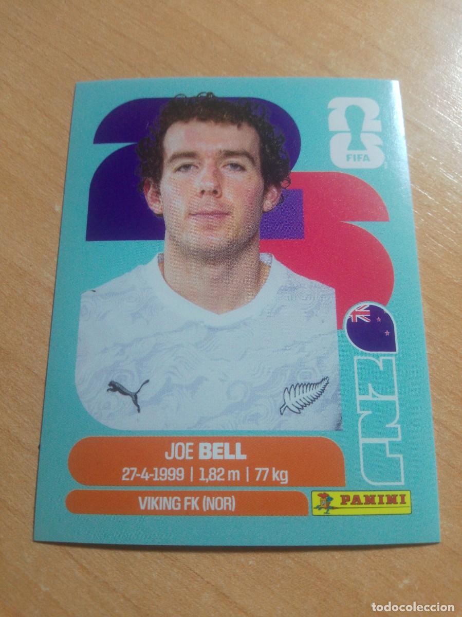 Figurine di Calcio: BELL NZL 10 NUEVA ZELANDA MUNDIAL FIFA WORLD CUP 2026 26 PANINI STICKERS NUEVO