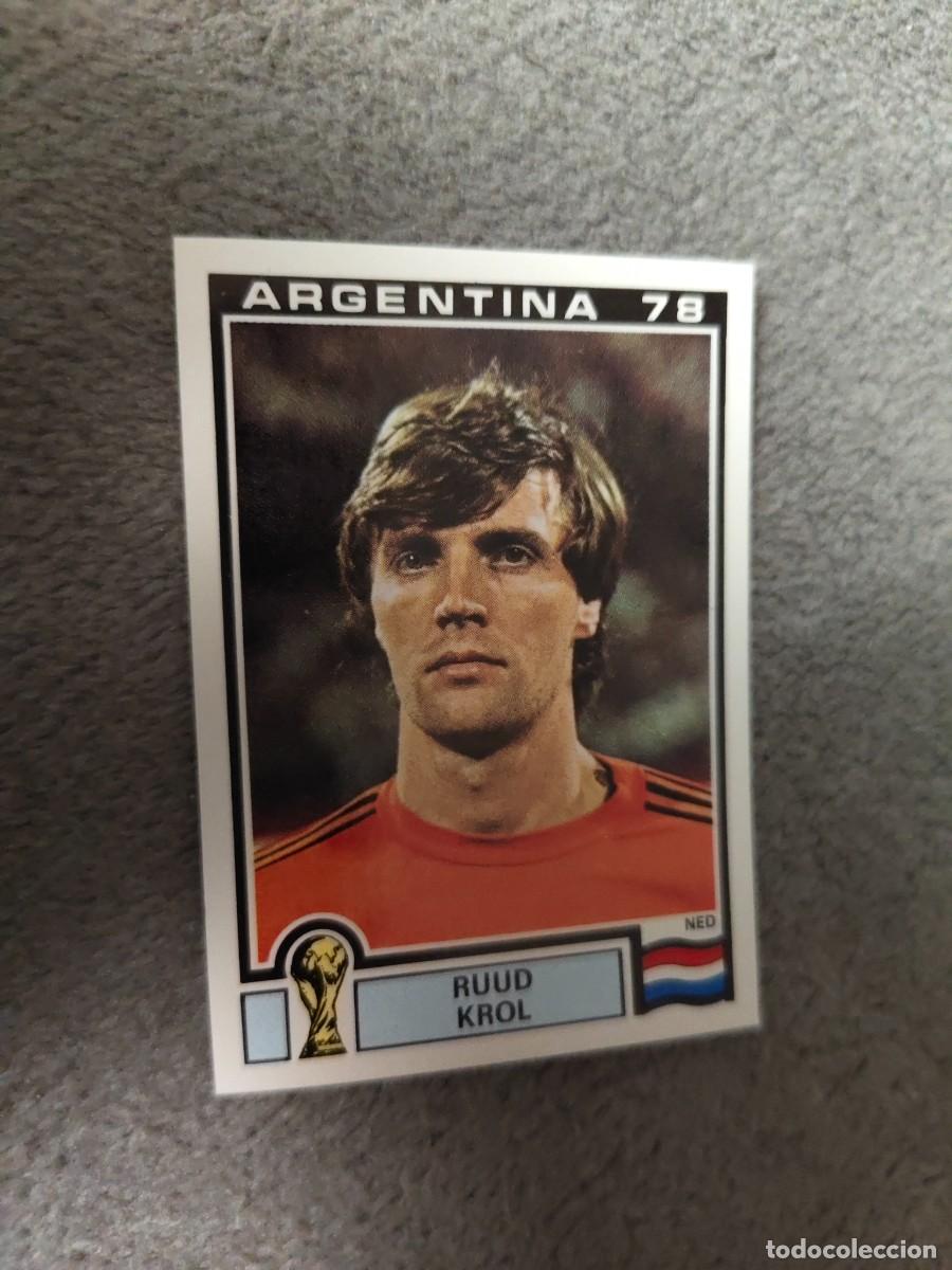 Figurine di Calcio: 115 WORLD CUP STORY PANINI RUUD KROL (HOLANDA) - MUNDIAL 1978 78 -- MUNDIAL SONRICS AAJ