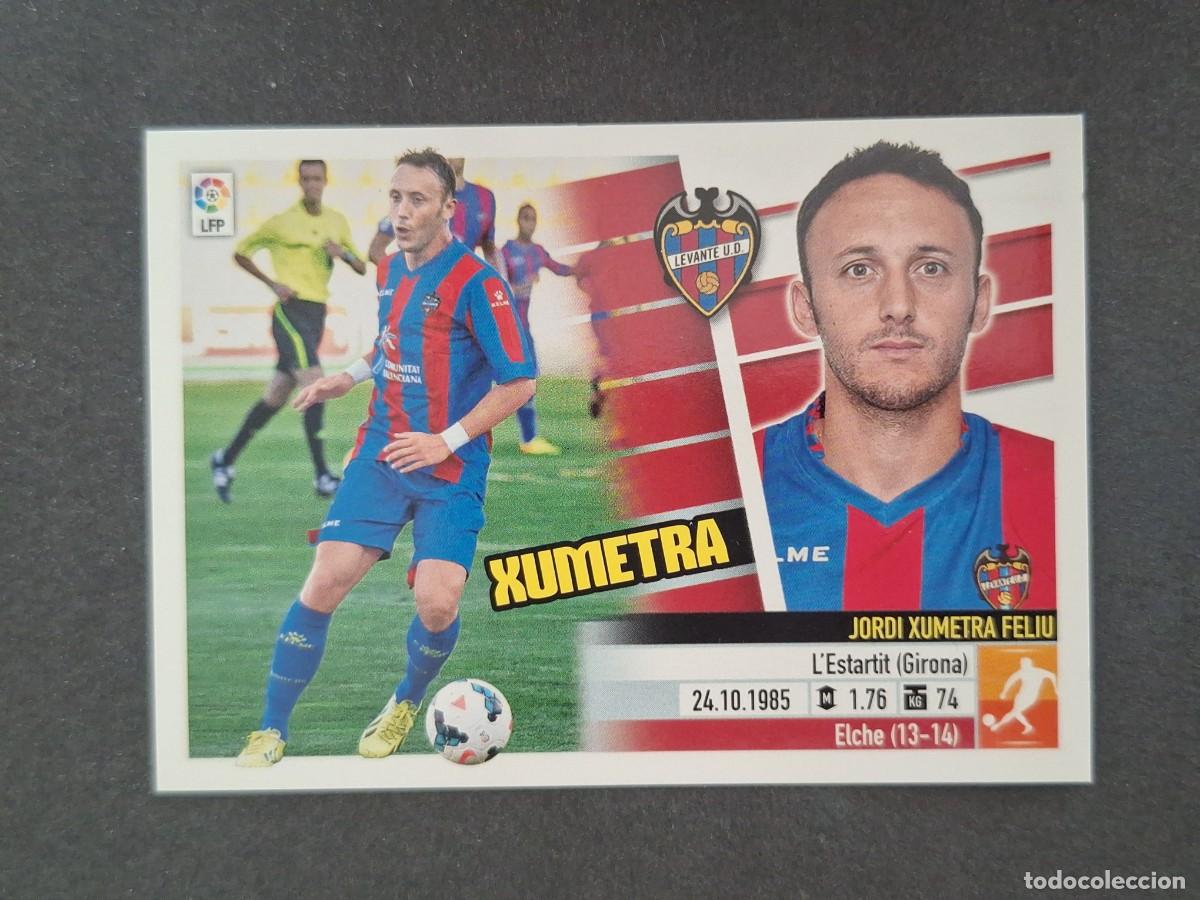 Cromos de f&uacute;tbol: L5 XUMETRA LEVANTE U. D. COLOCA LIGA ESTE 2013 2014 13 14 NUNCA PEGADO SIN PEGAR