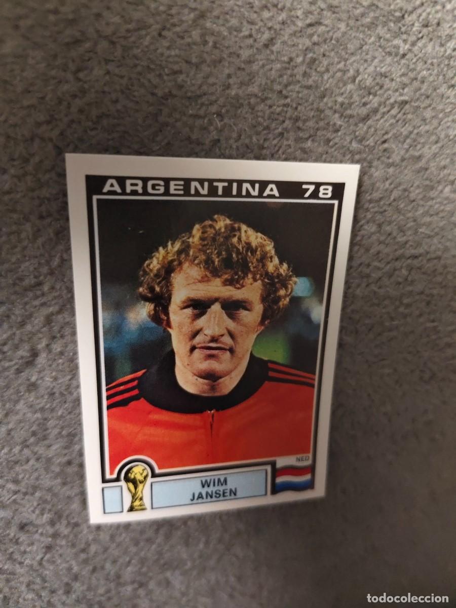 Cromos de f&uacute;tbol: 120 WORLD CUP STORY PANINI WIM JANSEN (HOLANDA) - MUNDIAL 1978 78 -- MUNDIAL SONRICS AAJ