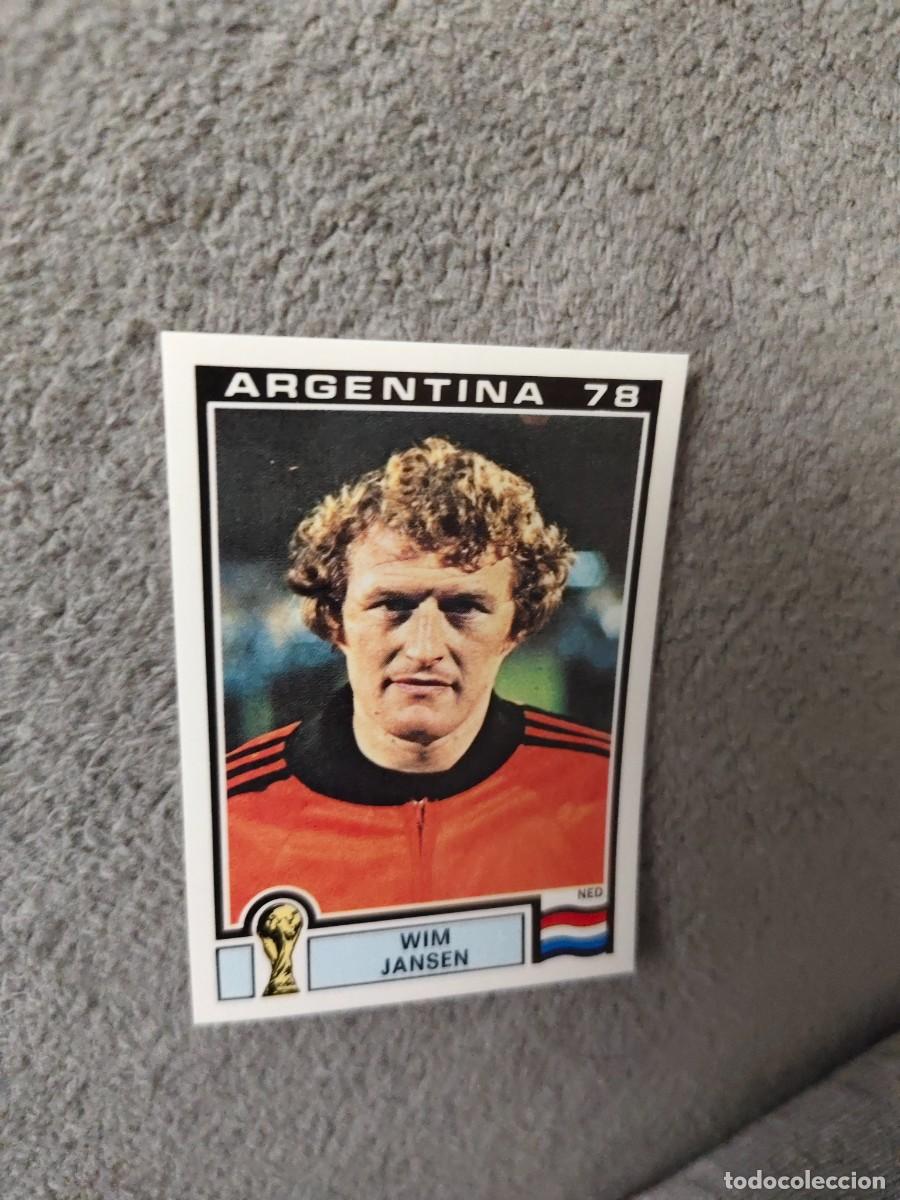 Cromos de f&uacute;tbol: 120 WORLD CUP STORY PANINI WIM JANSEN (HOLANDA) - MUNDIAL 1978 78 -- MUNDIAL SONRICS AAJ