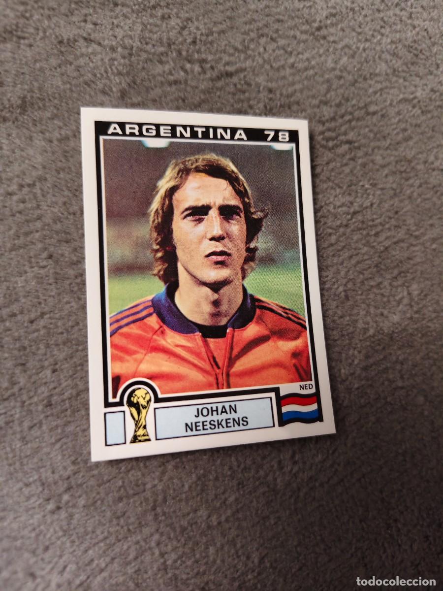 Cromos de f&uacute;tbol: 123 WORLD CUP STORY PANINI JONAS NEESKENS (HOLANDA) - MUNDIAL 1978 78 -- MUNDIAL SONRICS AAJ