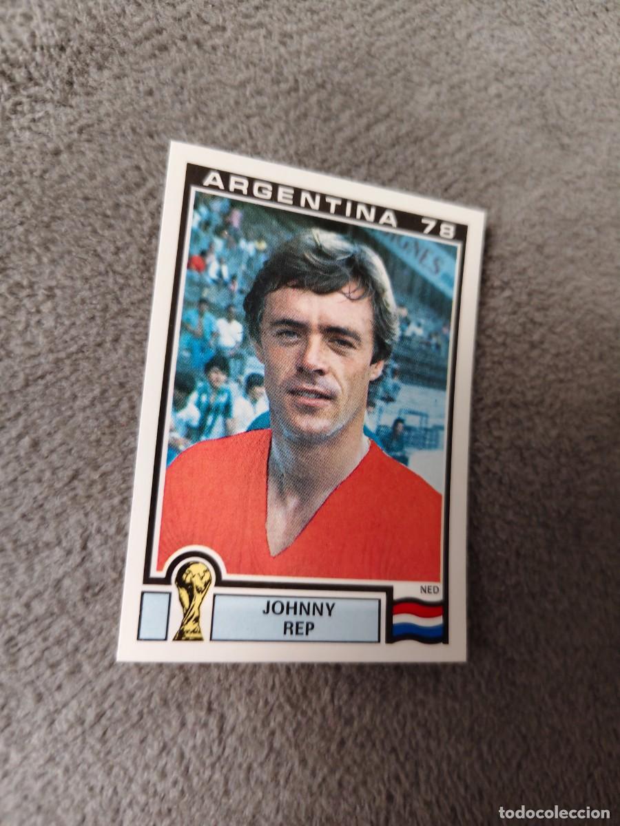 Cromos de f&uacute;tbol: 124 WORLD CUP STORY PANINI JOHNNY REP (HOLANDA) - MUNDIAL 1978 78 -- MUNDIAL SONRICS AAJ