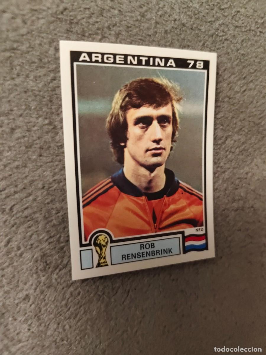 Cromos de f&uacute;tbol: 125 WORLD CUP STORY PANINI ROB RENSENBRINK (HOLANDA) - MUNDIAL 1978 78 -- MUNDIAL SONRICS AAJ
