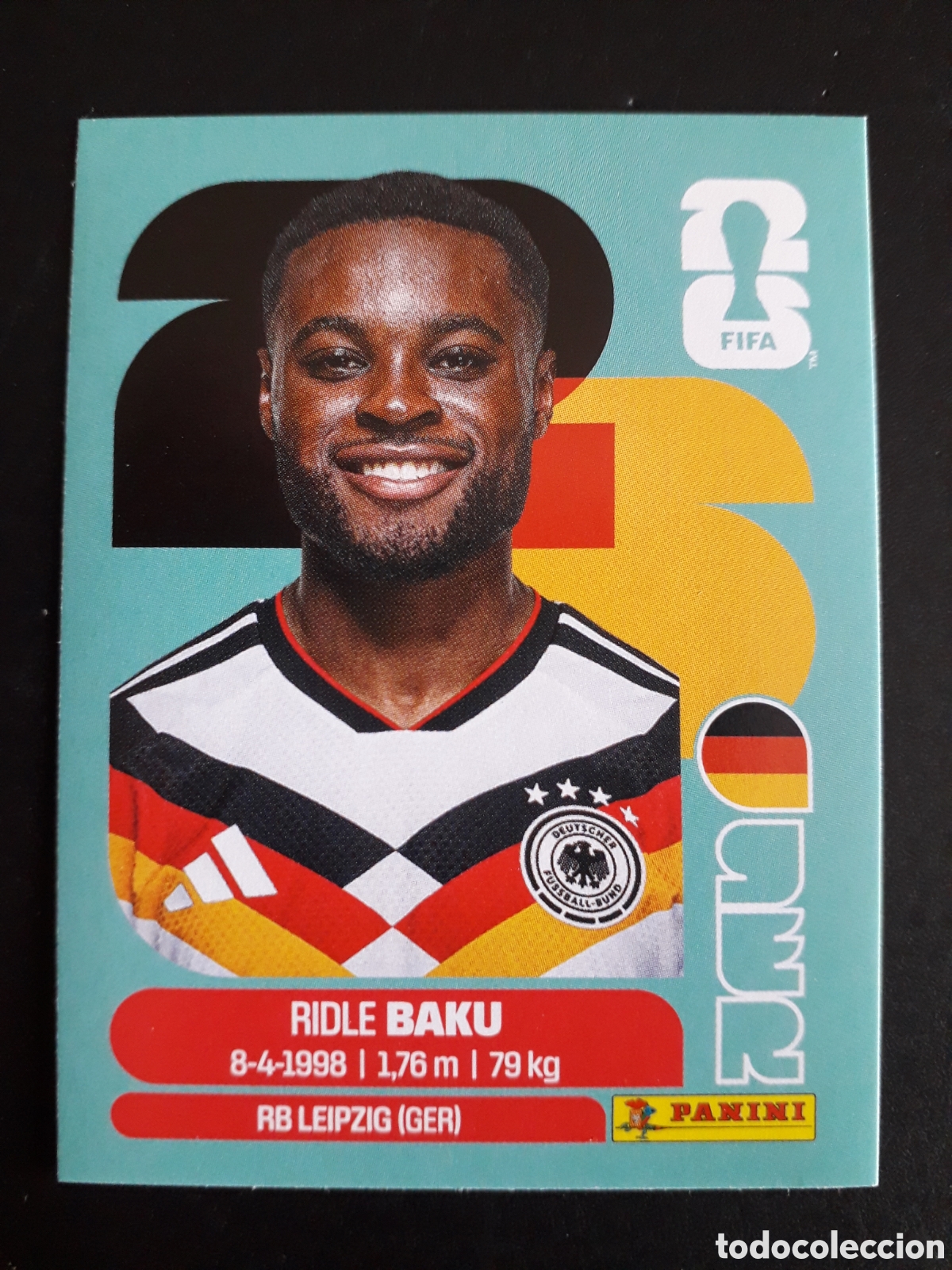 Cromos de f&uacute;tbol: BAKU ALEMANIA GER 8 MUNDIAL F&Uacute;TBOL 2026 FIFA WORLD CUP PANINI SIN PEGAR PEDIDO M&Iacute;NIMO 3&euro;.