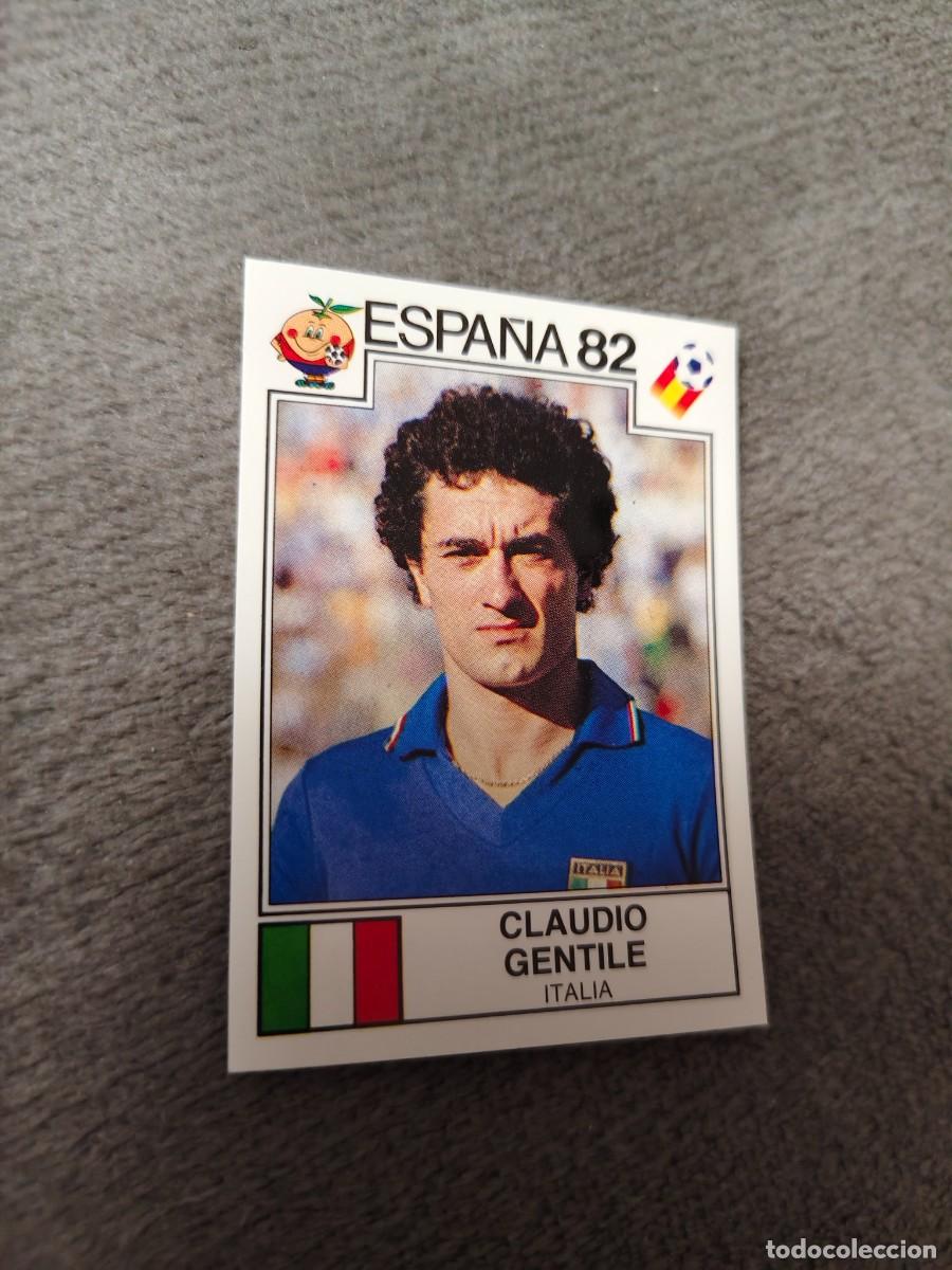 Cromos de f&uacute;tbol: 128 WORLD CUP STORY PANINI CLAUDIO GENTILE (ITALIA) - MUNDIAL 1982 82 -- MUNDIAL SONRICS AAJ