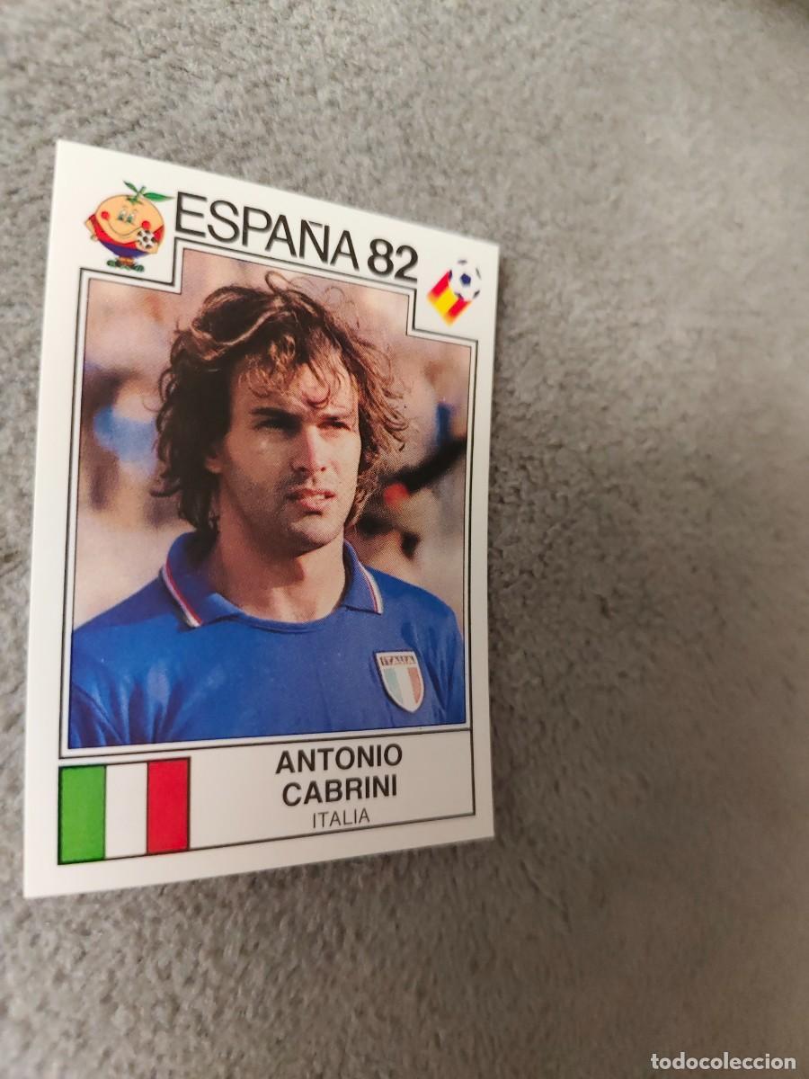 Fu&szlig;ball-Sticker: 129 WORLD CUP STORY PANINI ANTONIO CABRINI (ITALIA) - MUNDIAL 1982 82 -- MUNDIAL SONRICS AAJ