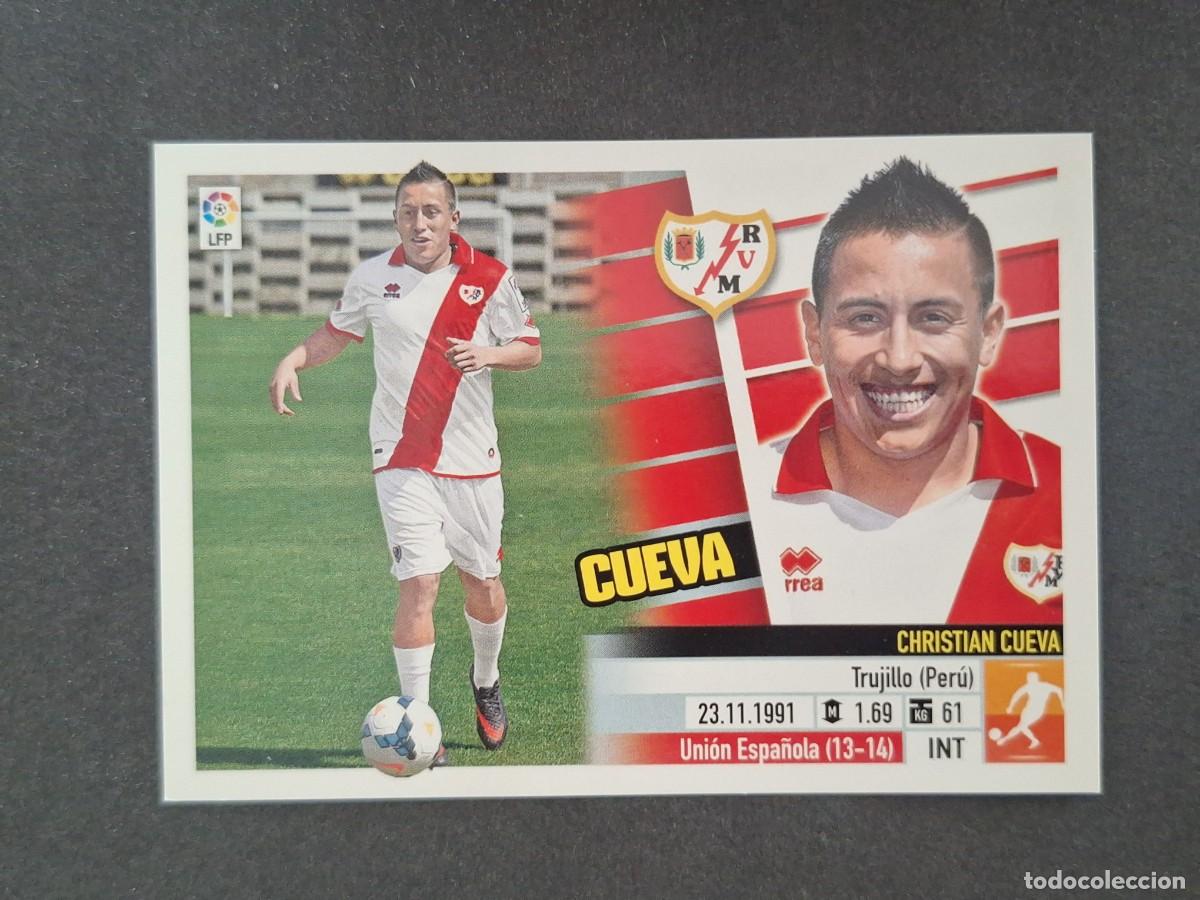 Fu&szlig;ball-Sticker: L5 CUEVA RAYO VALLECANO COLOCA LIGA ESTE 2013 2014 13 14 NUNCA PEGADO SIN PEGAR