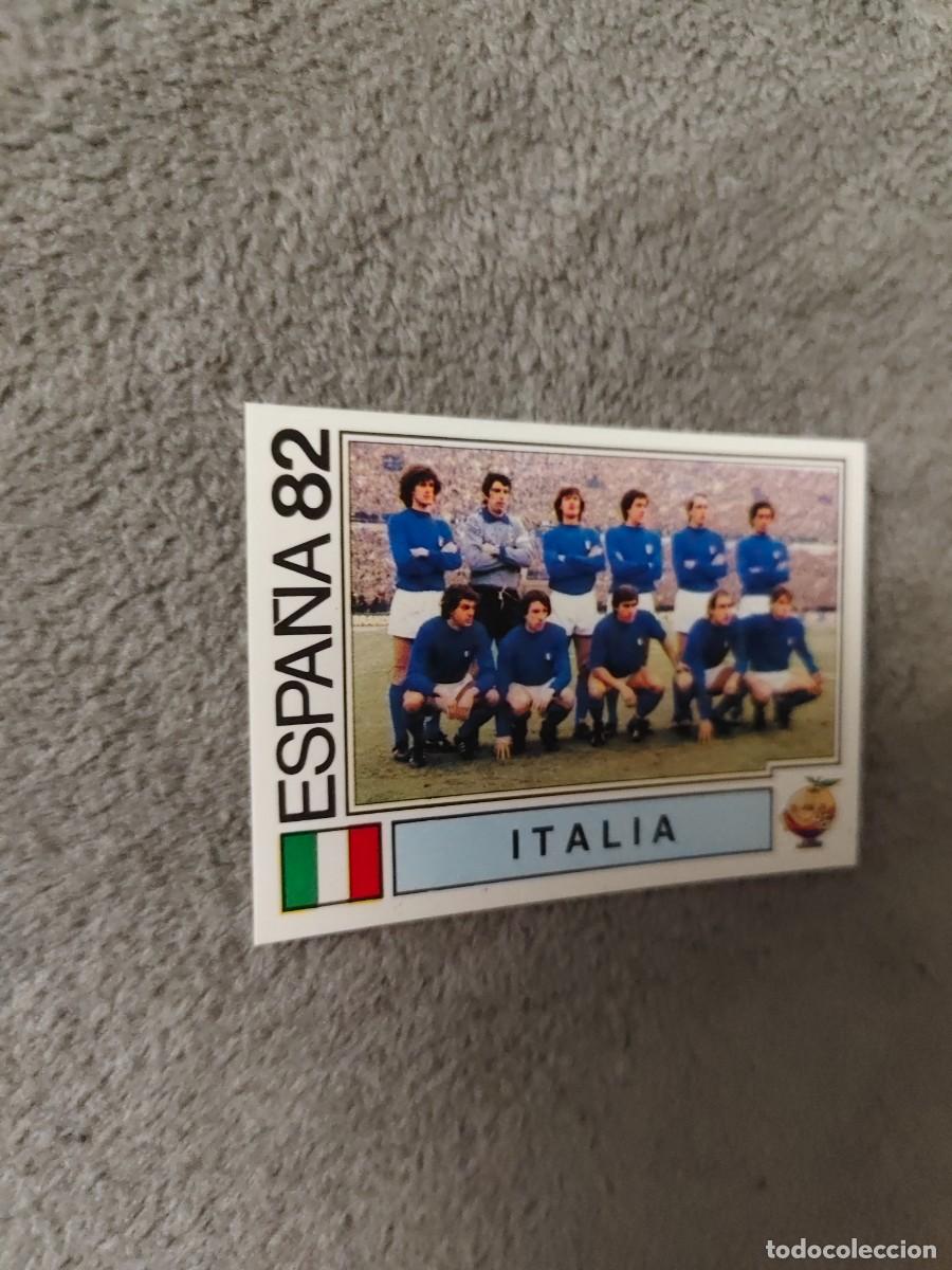Cromos de f&uacute;tbol: 135 WORLD CUP STORY PANINI ITALIA TEAM - MUNDIAL 1982 82 -- MUNDIAL SONRICS AAJ