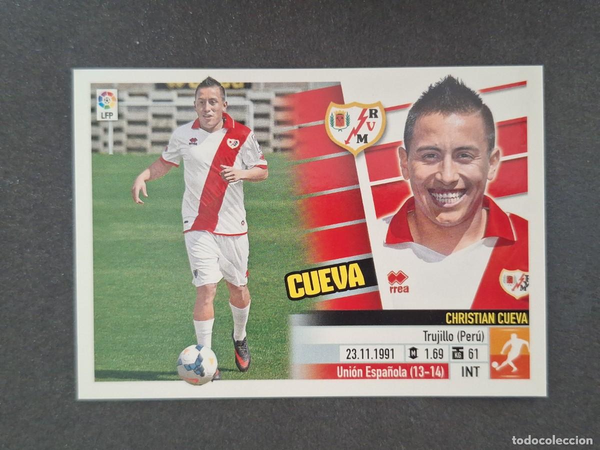 Cromos de f&uacute;tbol: L5 CUEVA RAYO VALLECANO COLOCA LIGA ESTE 2013 2014 13 14 NUNCA PEGADO SIN PEGAR