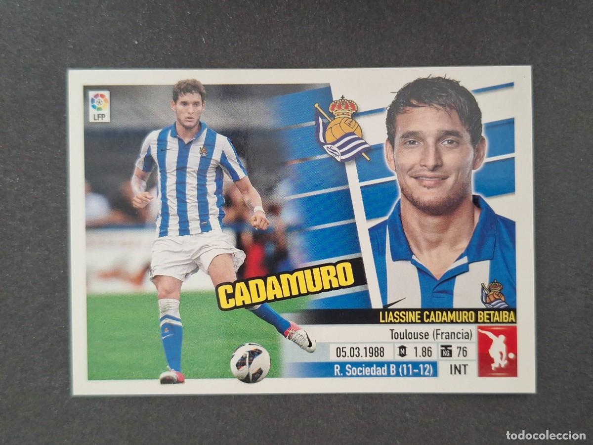 Cromos de f&uacute;tbol: L5 CADAMURO REAL SOCIEDAD COLOCA LIGA ESTE 2013 2014 13 14 NUNCA PEGADO SIN PEGAR