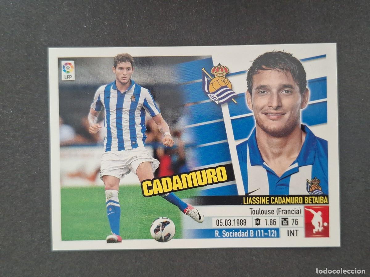 Cromos de f&uacute;tbol: L5 CADAMURO REAL SOCIEDAD COLOCA LIGA ESTE 2013 2014 13 14 NUNCA PEGADO SIN PEGAR