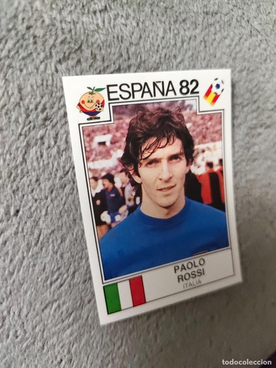 Cromos de f&uacute;tbol: 141 WORLD CUP STORY PANINI PAOLO ROSSI (ITALIA) - MUNDIAL 1982 82 -- MUNDIAL SONRICS AAJ