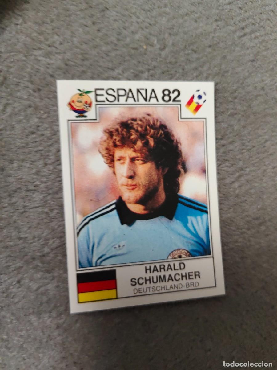 Cromos de f&uacute;tbol: 144 WORLD CUP STORY PANINI HARALD SCHUMACHER (ALEMANIA) - MUNDIAL 1982 82 -- MUNDIAL SONRICS AAJ