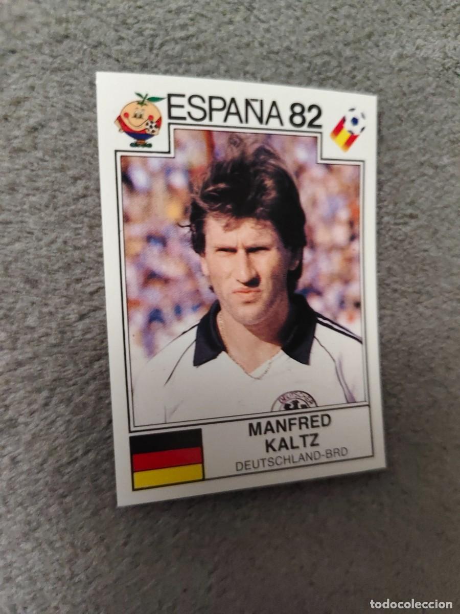 Cromos de f&uacute;tbol: 145 WORLD CUP STORY PANINI MANFRED KALTZ (ALEMANIA) - MUNDIAL 1982 82 -- MUNDIAL SONRICS AAJ