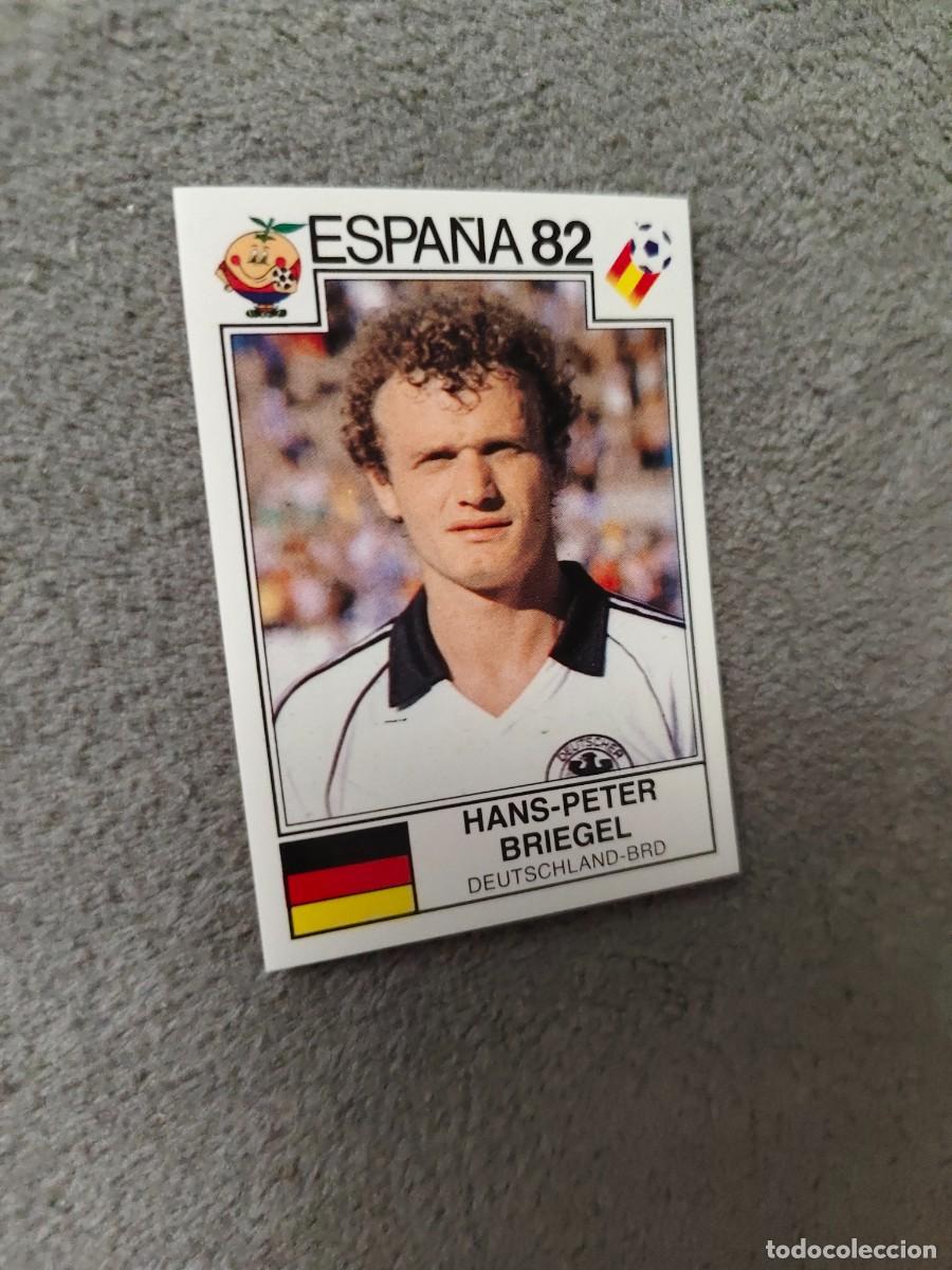 Cromos de f&uacute;tbol: 146 WORLD CUP STORY PANINI HANS-PETER BRIEGEL (ALEMANIA) - MUNDIAL 1982 82 -- MUNDIAL SONRICS AAJ