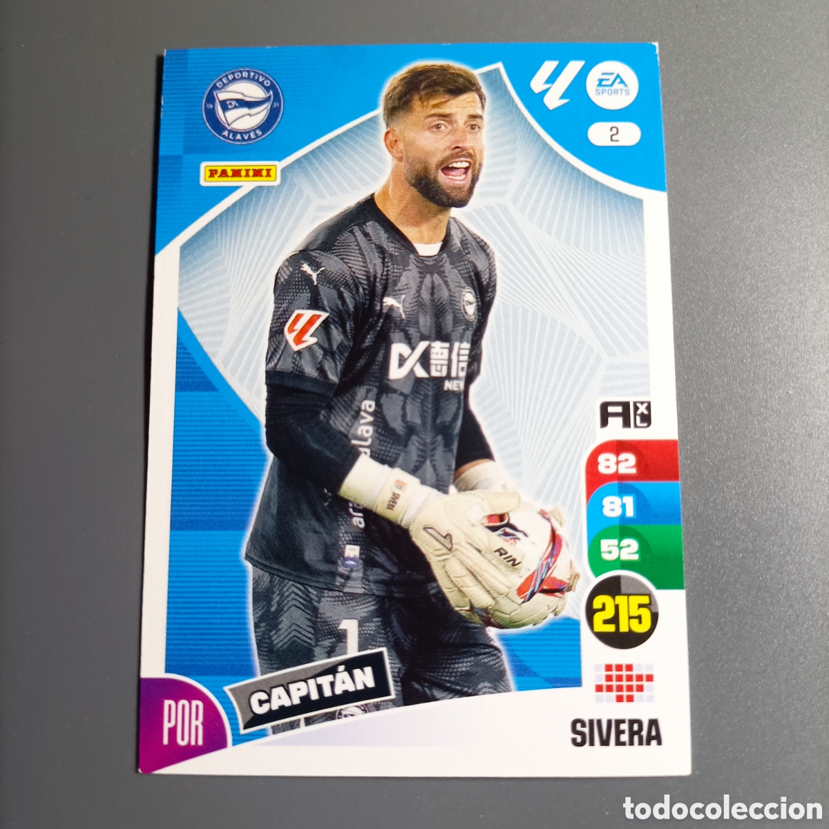 Cromos de f&uacute;tbol: ADRENALYN. LIGA 2024-2025 (ALAVES) №2 SIVERA