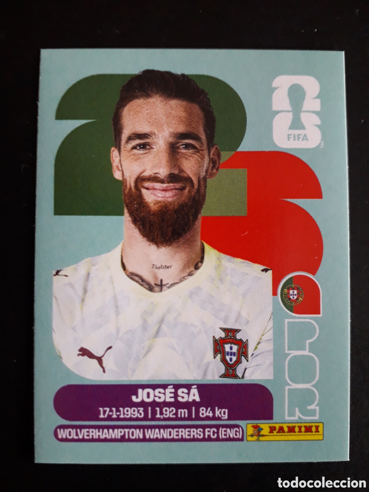 Cromos de f&uacute;tbol: JOS&Eacute; S&Aacute; PORTUGAL POR 3 MUNDIAL F&Uacute;TBOL 2026 FIFA WORLD CUP PANINI SIN PEGAR PEDIDO M&Iacute;NIMO 3&euro;